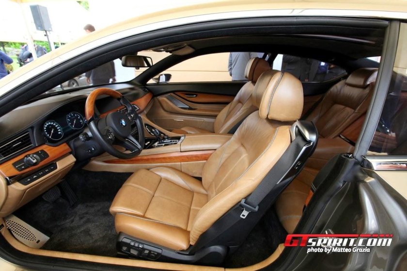 BMW Gran Coupe Pininfarina lusso салон