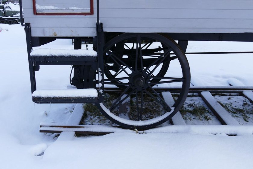 Путейская тележка двухрельсовая дрезина
