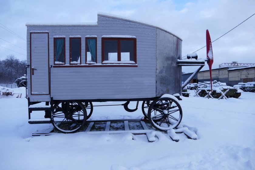 Вагон прорабка на колесах