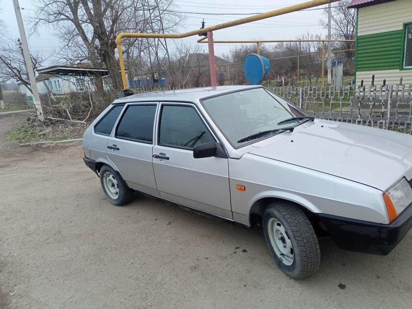 Ваз 2109 лада серебристый