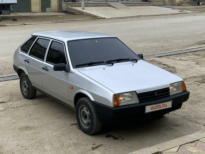 Ваз 2109 серебристая