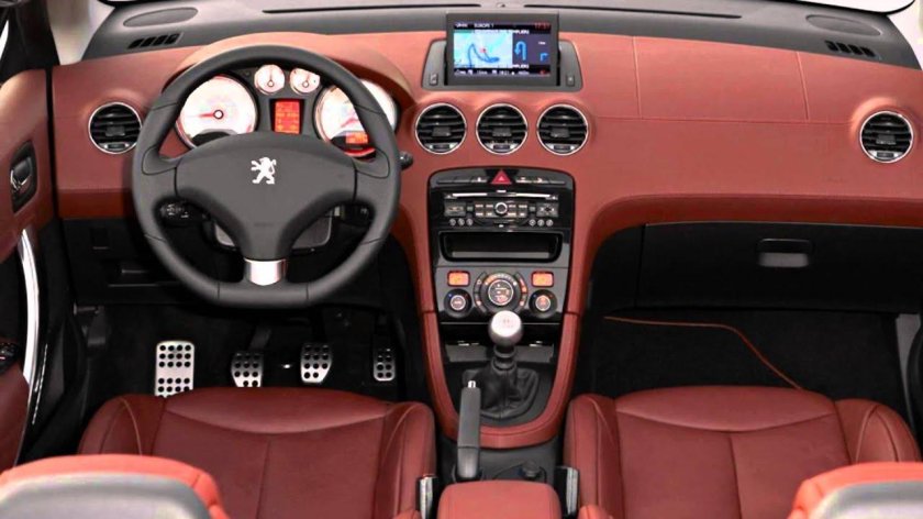 Peugeot 308 кабриолет салон