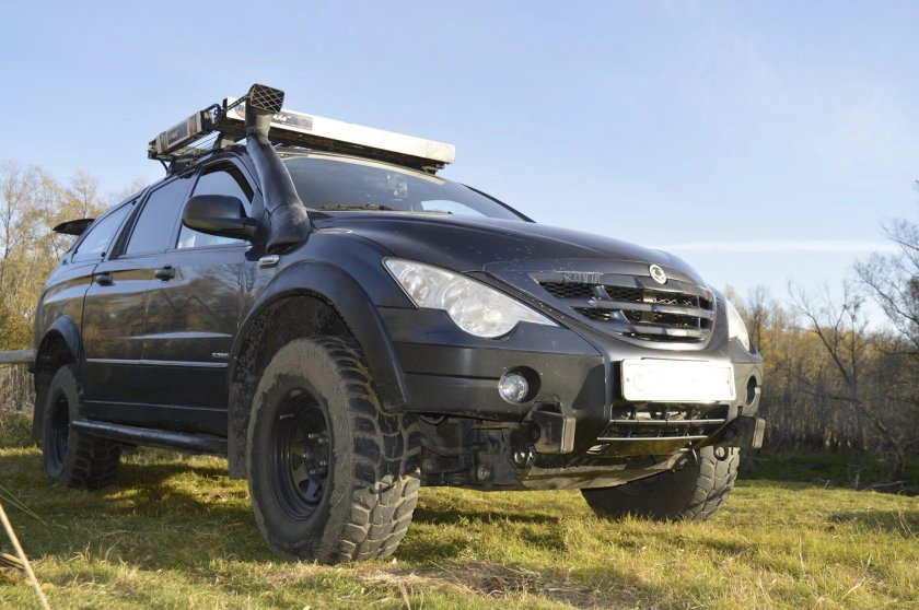 SSANGYONG Actyon Sport 2 оффроад