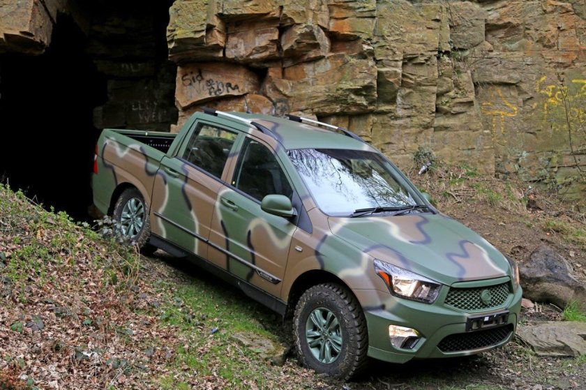 SSANGYONG Actyon Sport 2 оффроад