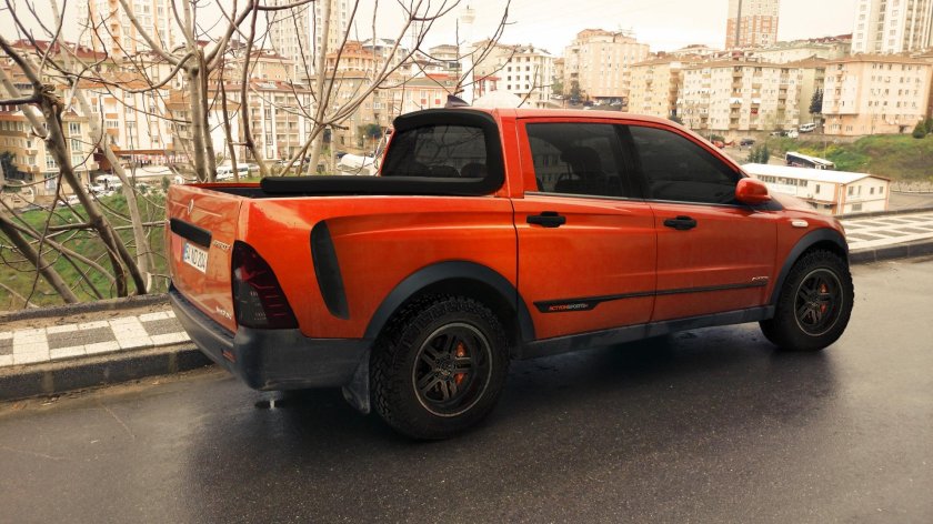 SSANGYONG Actyon Sports 2008 обвес