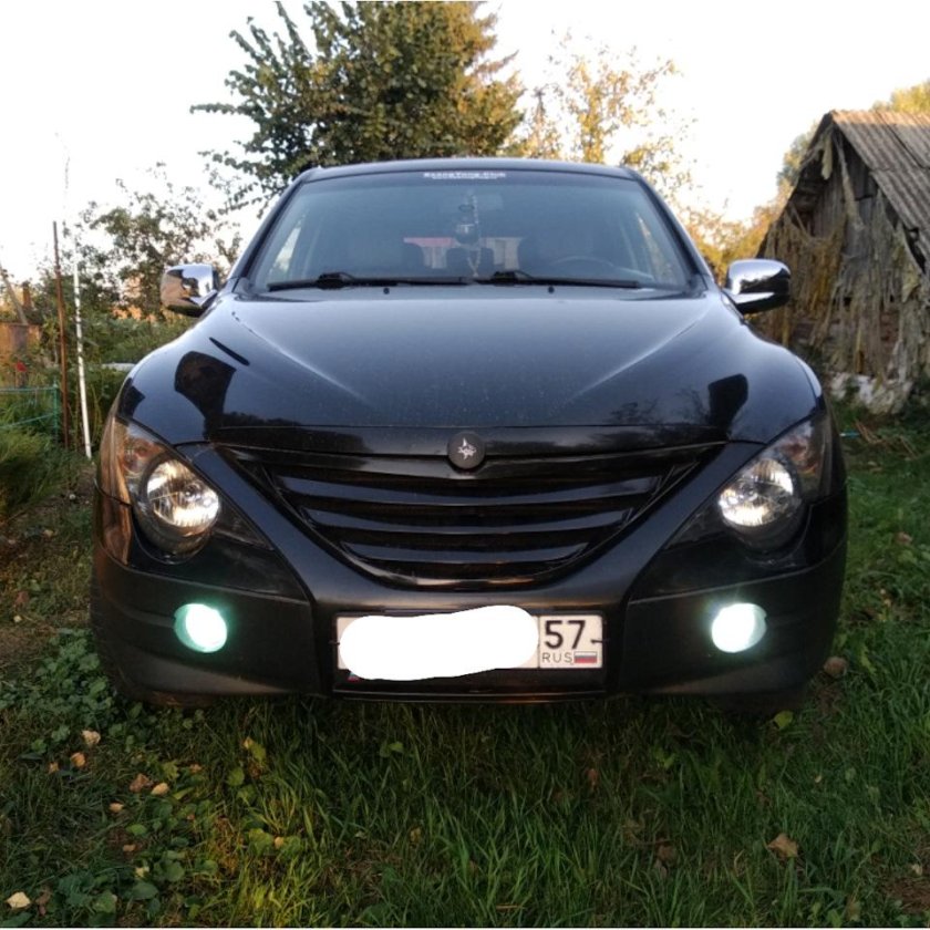 Оптика саньенг Актион передняя