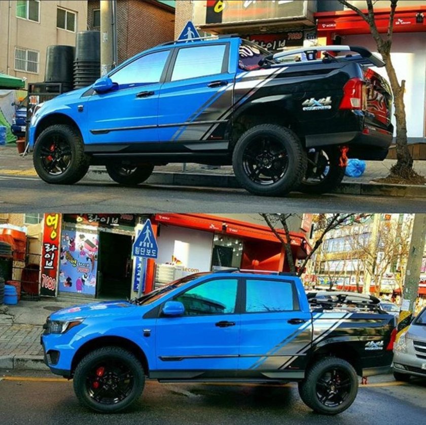 SSANGYONG Actyon Sport 2 оффроад