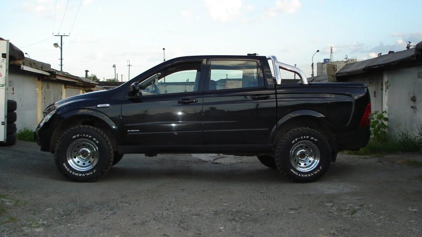 SSANGYONG Actyon Sports на 33 колесах