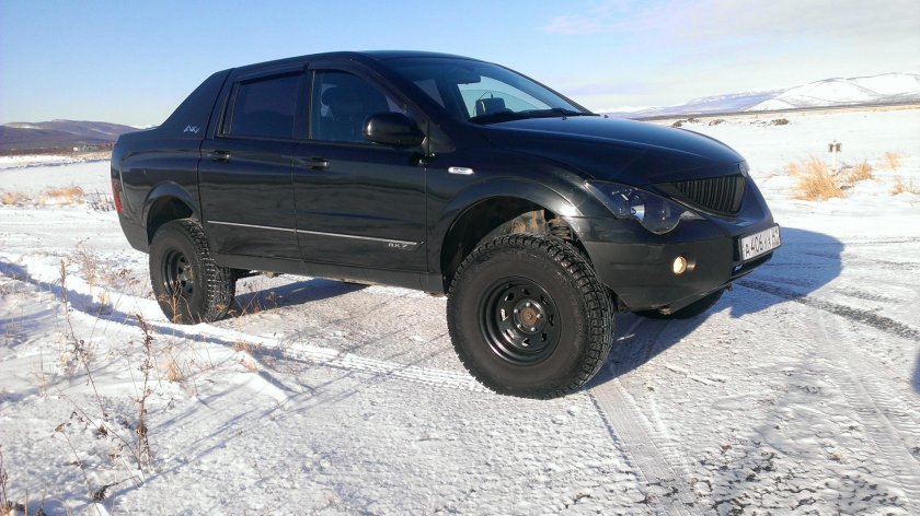 SSANGYONG Actyon Sport 2 оффроад