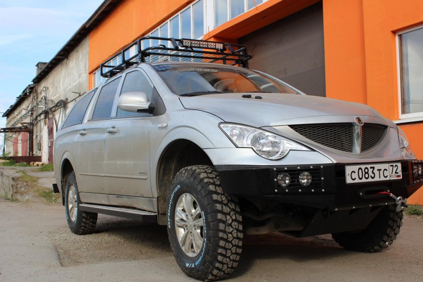SSANGYONG Actyon Sport 2 оффроад