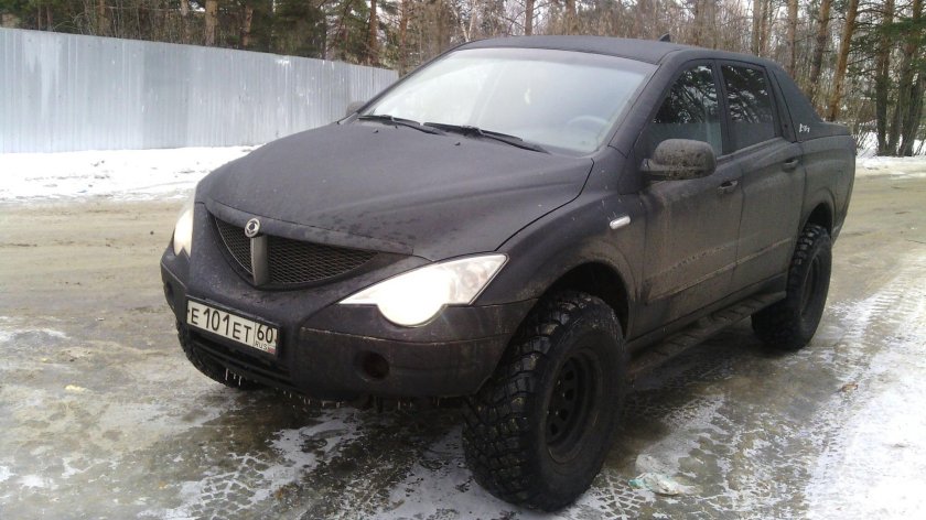 SSANGYONG Actyon Sports лифт