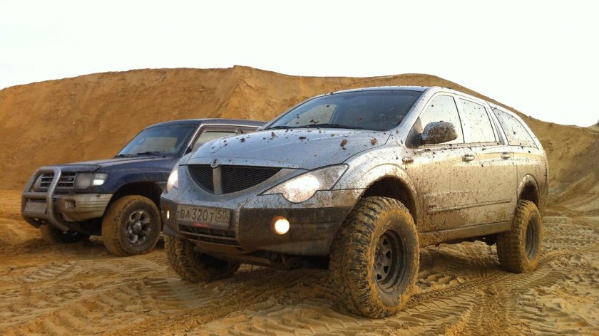 SSANGYONG Actyon Sport 2 оффроад