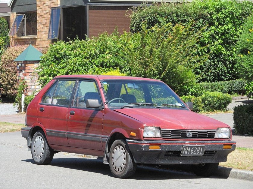 Субару Justy 1984