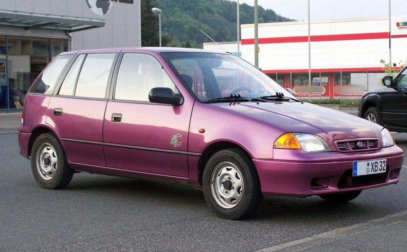 Subaru Justy, 1993