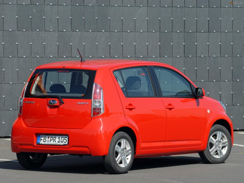 Субару Джасти 2008