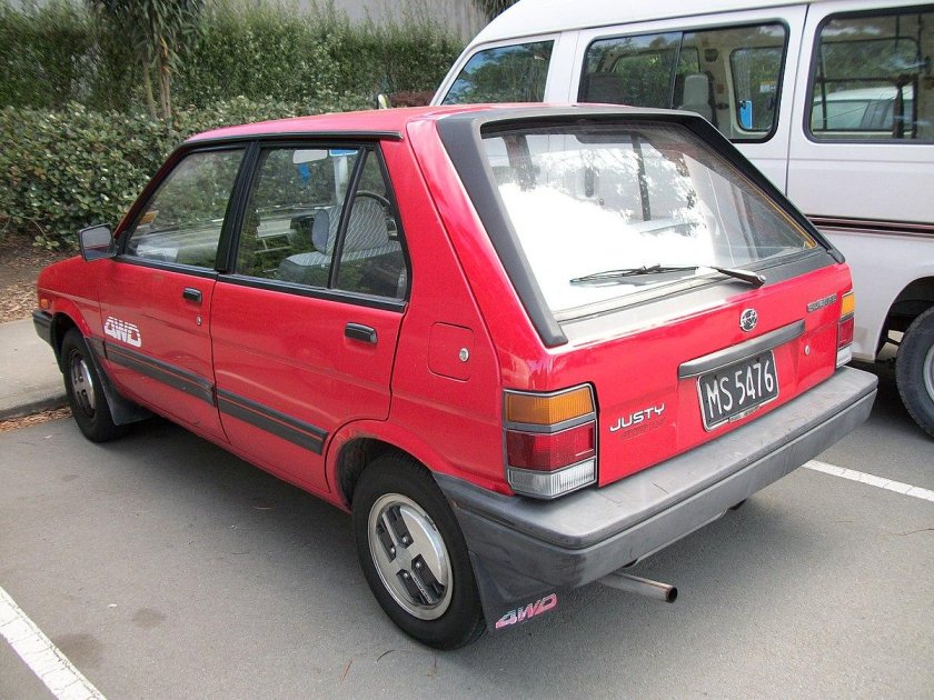 Subaru Justy 4wd