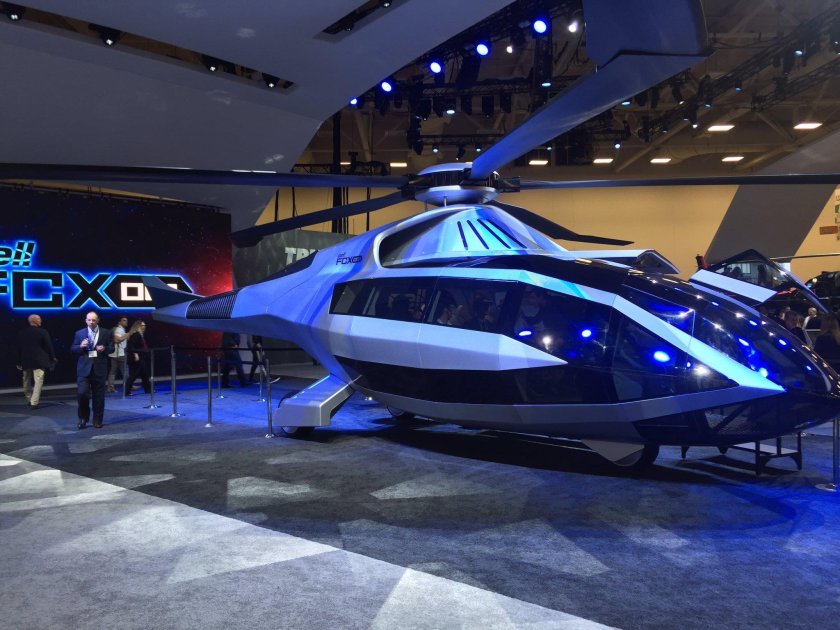 Вертолёт Белл будущего FCX 100 Heli