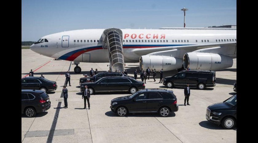 Самолет путина