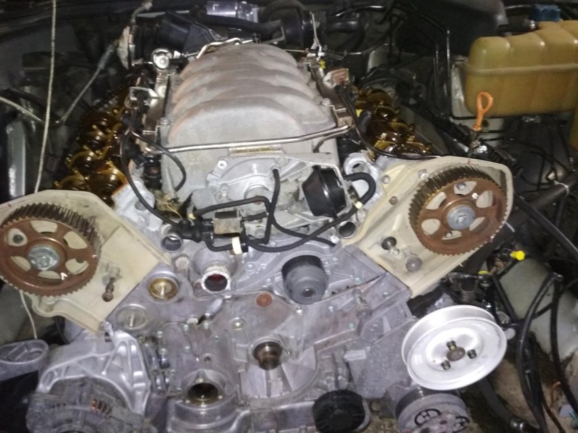 Ауди а8 д2 4.2 двигатель