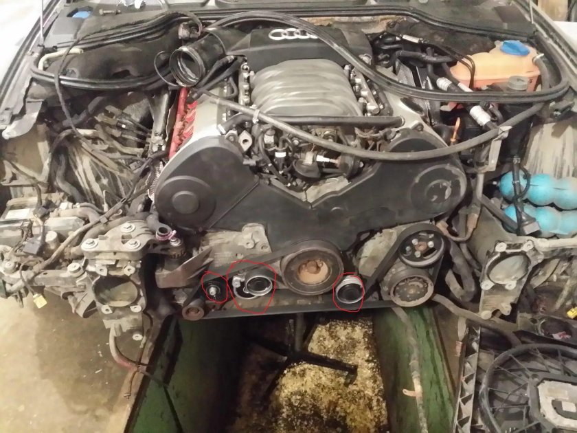 Ауди а8 д2 4.2 двигатель