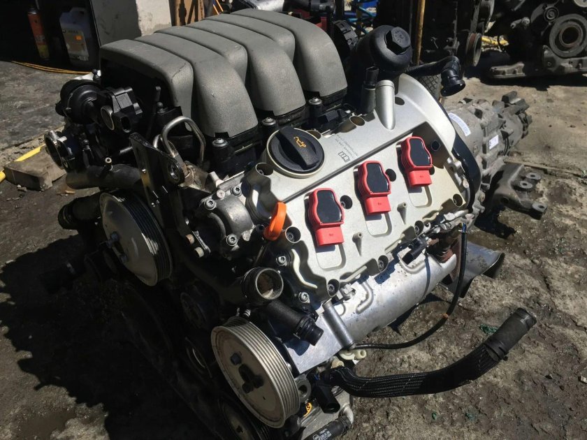 Audi v6 3.2 двигатель Bpk