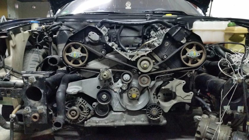 Ауди а8 д2 4.2 двигатель