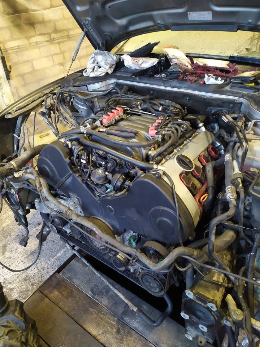 Мотор 4.2 Ауди а8 д3