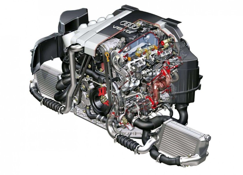 Двигатель Ауди q7 4.2 дизель