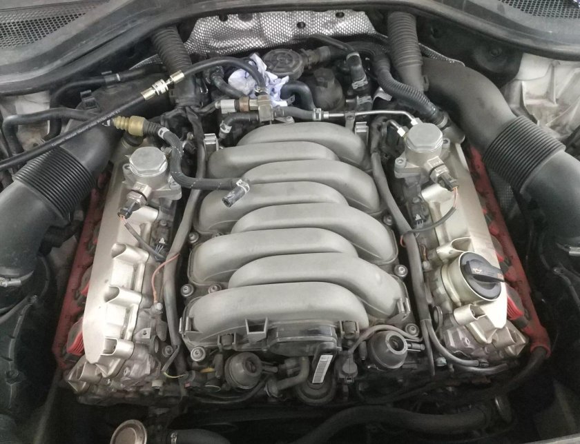 Двигатель Ауди q7 4.2