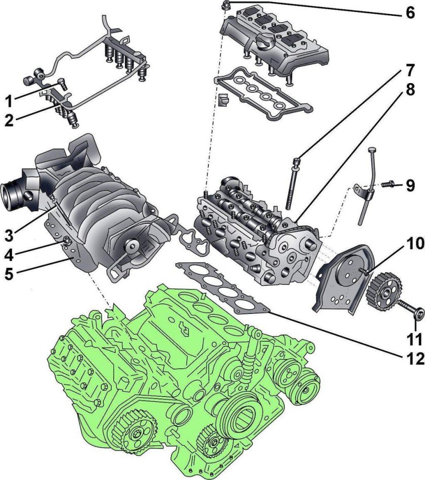 ГБЦ Ауди а8 д2 4.2