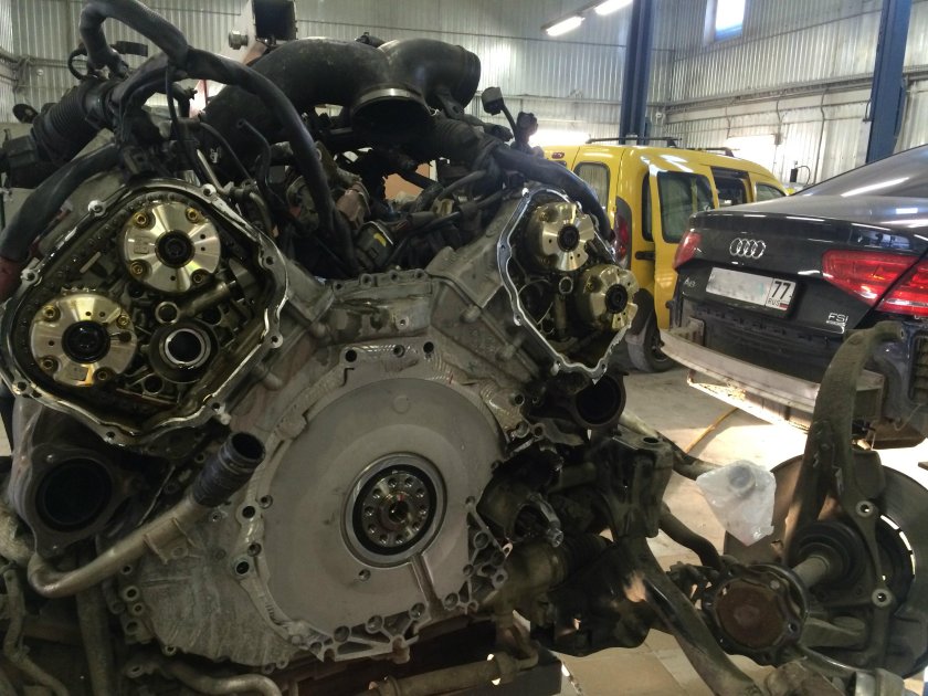 Двигатель Ауди а8 д2 2.8