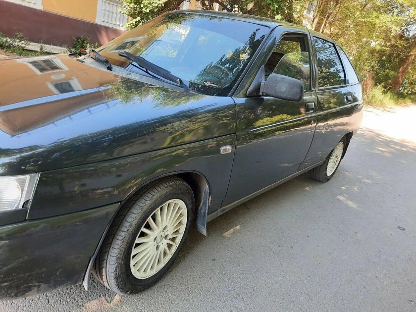 Ваз 2112 сине-зеленый металлик