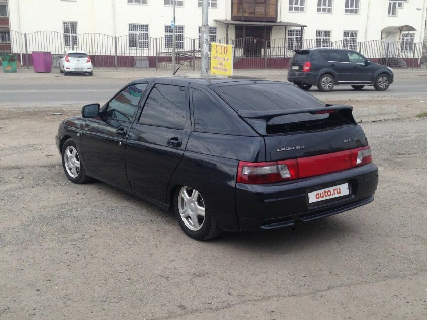Лада 2112 черная