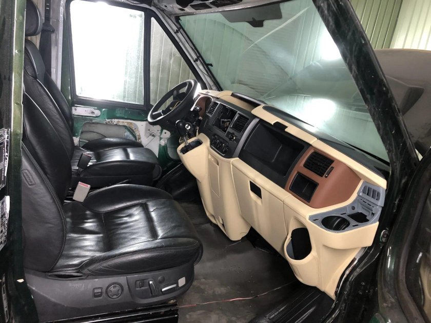 Форд Транзит 7 салон