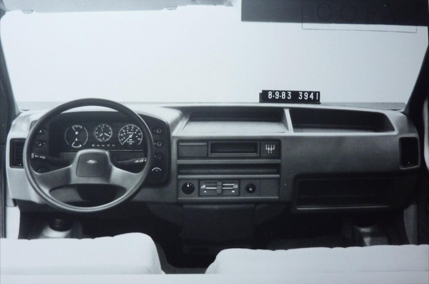 Ford Transit 1989 торпеда