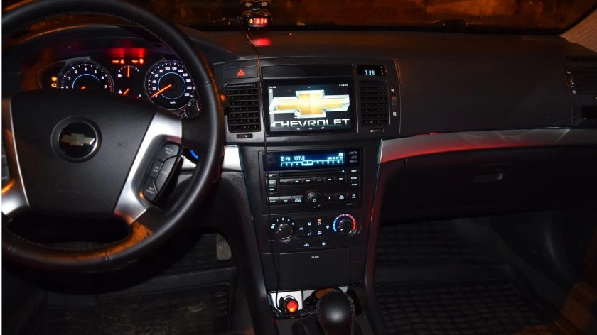 Шевроле Эпика салон монитор