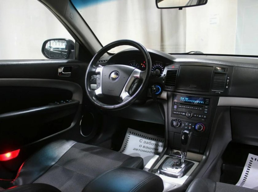 Chevrolet epica 2012 салон