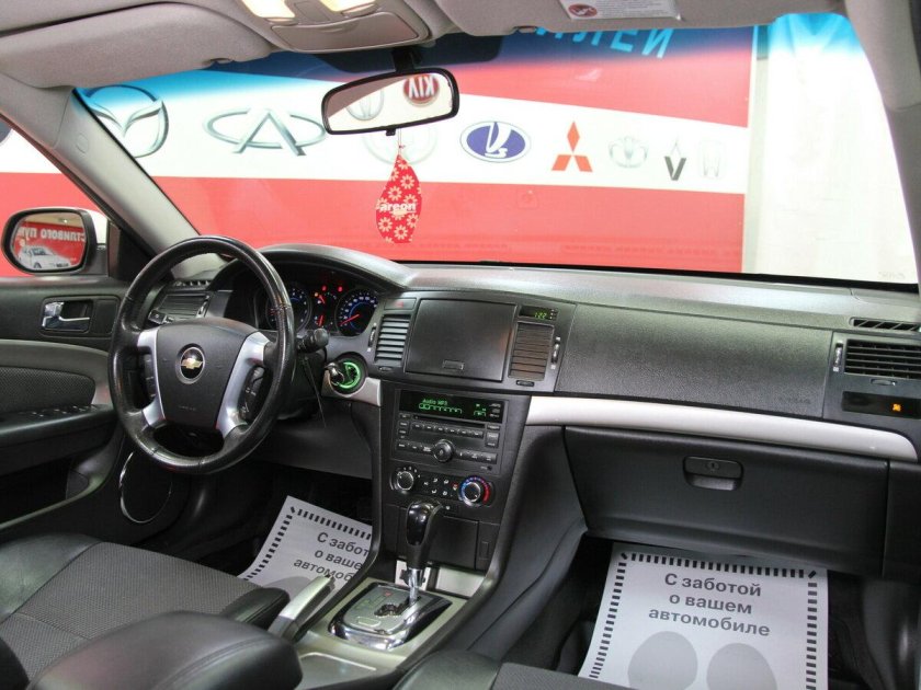 Chevrolet Epica 2008 салон
