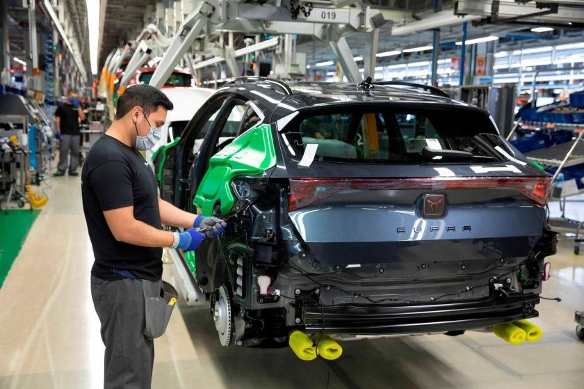 Завод Сеат в Испании