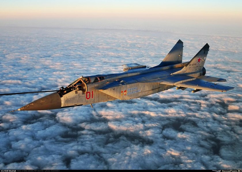 Миг 31 фото сбоку