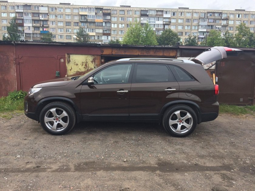 Киа Соренто 1 на 18 колесах