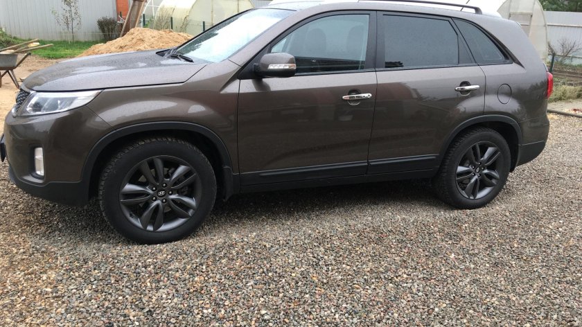 Диски r17 на Kia Sorento XM FL