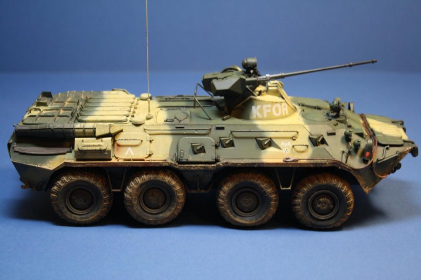 Бтр-80а трумпетер 1/35