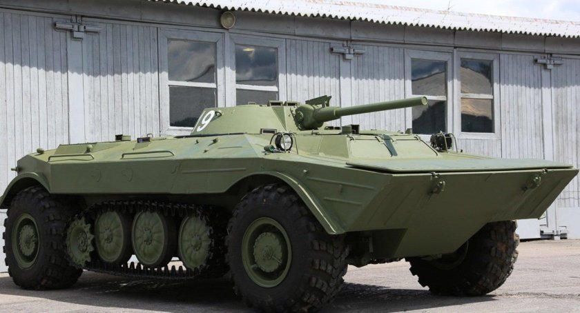 Объект 19 опытная колесно-гусеничная бмп