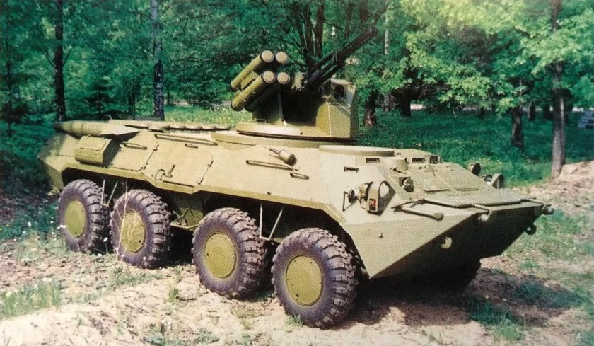 БТР-80 С модулем Кливер