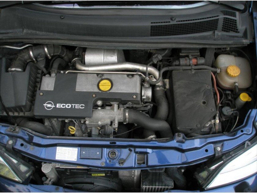 Двигатель Опель Зафира 2.2 дизель