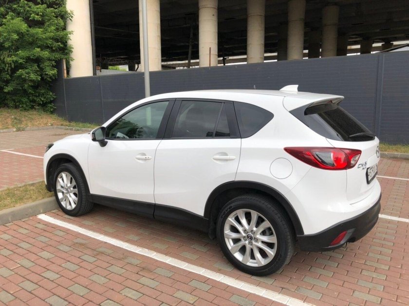 Mazda CX-5 2013 белая