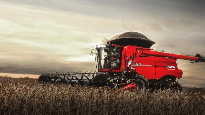 Case 6150 комбайн