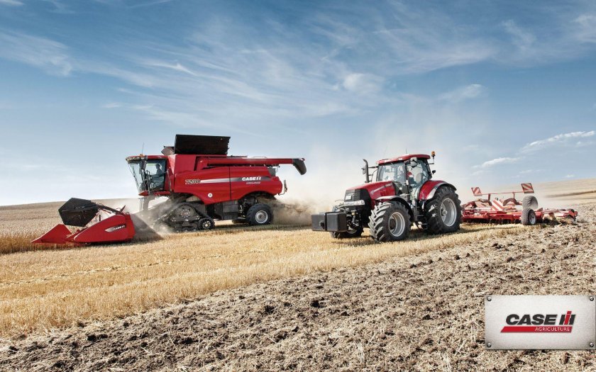 Беспилотный трактор Case IH