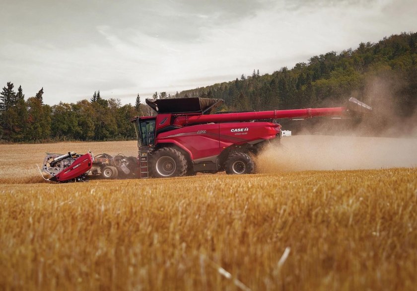 Комбайн case ih axial flow